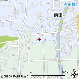 青森県青森市浪館平岡36-11周辺の地図