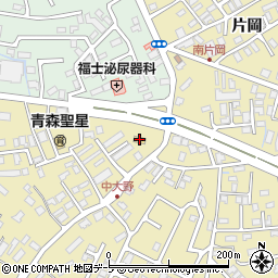 セブンイレブン青森大野山下店周辺の地図