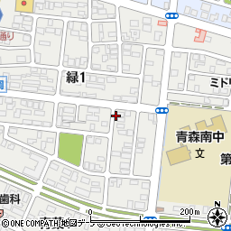 株式会社タイトー　ＡＭ青森営業所周辺の地図