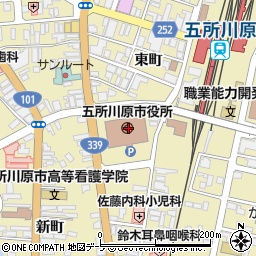 青森県五所川原市の地図 住所一覧検索 地図マピオン