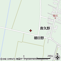 青森県つがる市木造菊川喜久野2周辺の地図