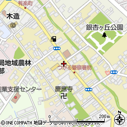 青森県つがる市木造千代町周辺の地図