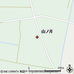 青森県つがる市木造下福原山ノ井72周辺の地図