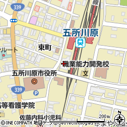 株式会社五所川原エフエム周辺の地図
