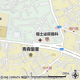株式会社岩崎　青森営業所周辺の地図