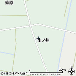 青森県つがる市木造下福原山ノ井97-1周辺の地図