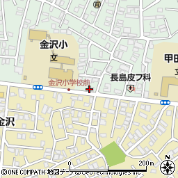 みちのく銀行金沢支店周辺の地図