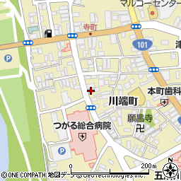 養老乃瀧五所川原店周辺の地図