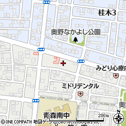 ピザハット青森店周辺の地図
