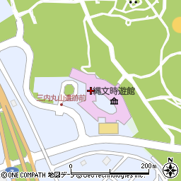 縄文時遊館周辺の地図