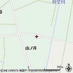 青森県つがる市木造下福原山ノ井102周辺の地図