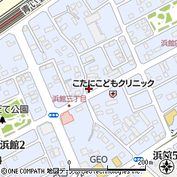 朝日新聞青森県朝日会周辺の地図