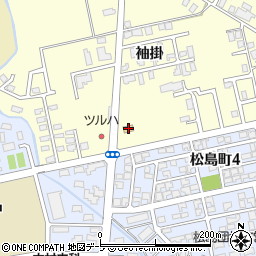 ミニストップ松島団地店周辺の地図