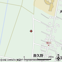 青森県つがる市木造菊川宝森39周辺の地図