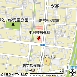 守生会中村整形外科医院周辺の地図
