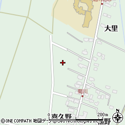 青森県つがる市木造菊川喜久野31周辺の地図