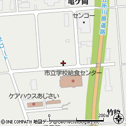 株式会社東酸五所川原営業所周辺の地図