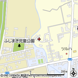 青森県五所川原市漆川袖掛45周辺の地図