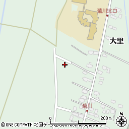 青森県つがる市木造菊川喜久野35周辺の地図