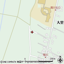青森県つがる市木造菊川喜久野36周辺の地図
