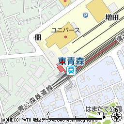 青森県青森市古館周辺の地図