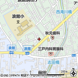有限会社松栄堂　浪館店周辺の地図