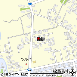 青森県五所川原市漆川袖掛152-18周辺の地図