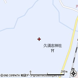 青森県青森市戸門周辺の地図