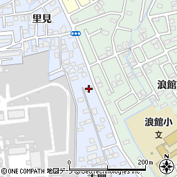 倉内荘周辺の地図