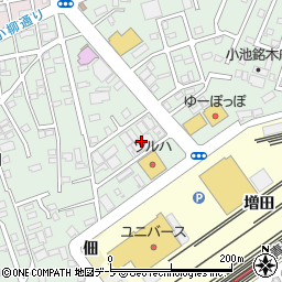 株式会社赤い林檎　本部周辺の地図