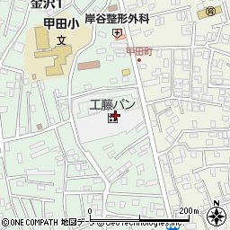株式会社工藤パン　生産部周辺の地図