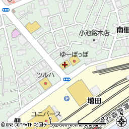 ハッピードラッグ東青森店周辺の地図