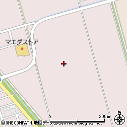 青森県つがる市木造赤根周辺の地図