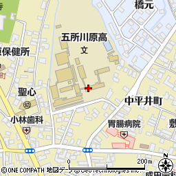 五高記念館周辺の地図