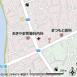 青森松森郵便局 ＡＴＭ周辺の地図