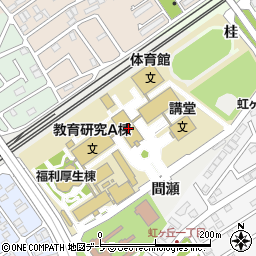 青森県立保健大学周辺の地図