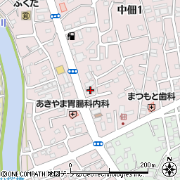 成田動物病院周辺の地図