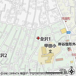 〒030-0853 青森県青森市金沢の地図