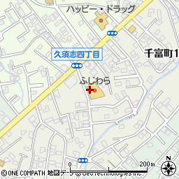 スーパー藤原浪館店周辺の地図
