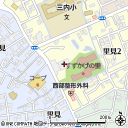 青森郵便自動車青森営業所周辺の地図