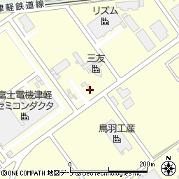株式会社巴商会　青森営業所周辺の地図