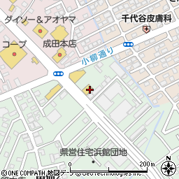 函太郎青森佃店周辺の地図