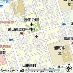 森永製菓青森支店周辺の地図
