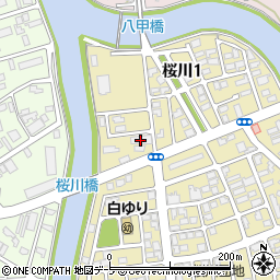 近藤病院女子寮周辺の地図