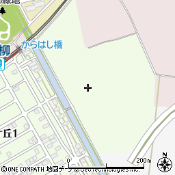 青森県青森市小柳朽葉周辺の地図