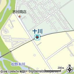 十川駅周辺の地図