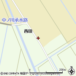 青森県つがる市木造濁川浅井2周辺の地図