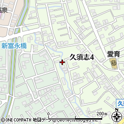 ファイン久須志周辺の地図