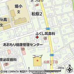 青森エステート株式会社周辺の地図