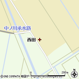 青森県つがる市木造濁川浅井4周辺の地図